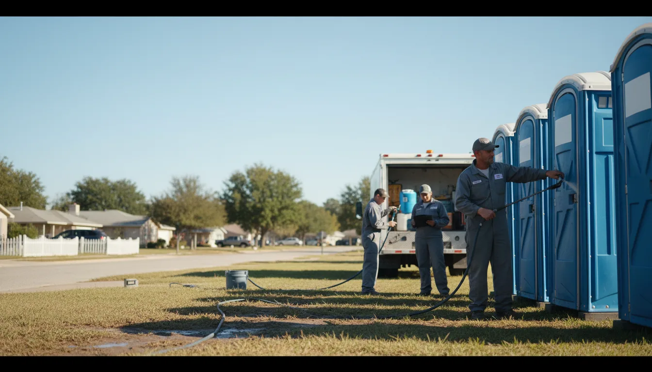 Long-Term Portable Toilet Rental in Lanse, MI near me
